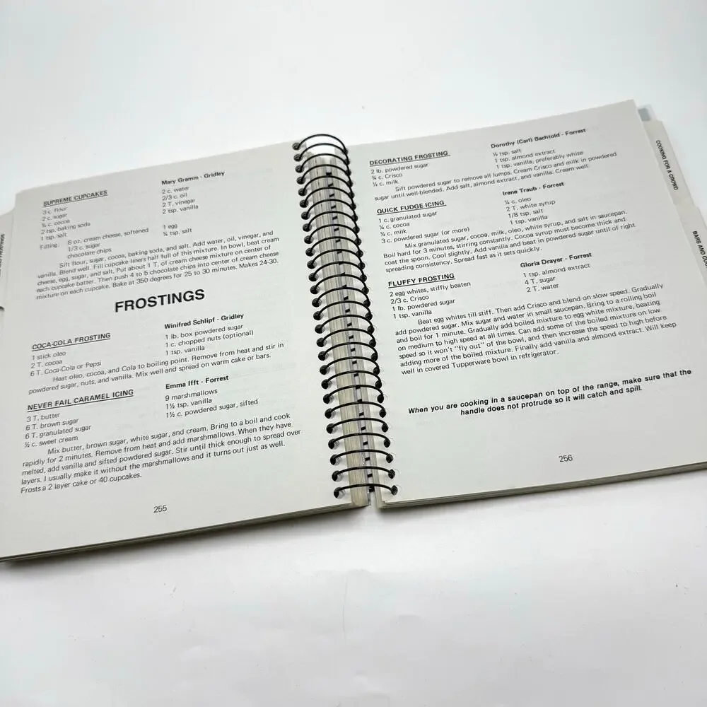 Fairbury Illinois Fairview Haven Cookbook Community Recipes Vintage 1980s 1990s